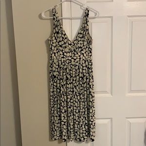 Dress Barn Black & White Swing Dress